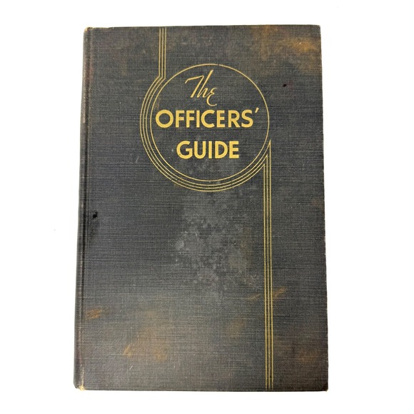 Other - 1942 The Officers Guide 8th Edition US Army Military Reference Book Hardcover